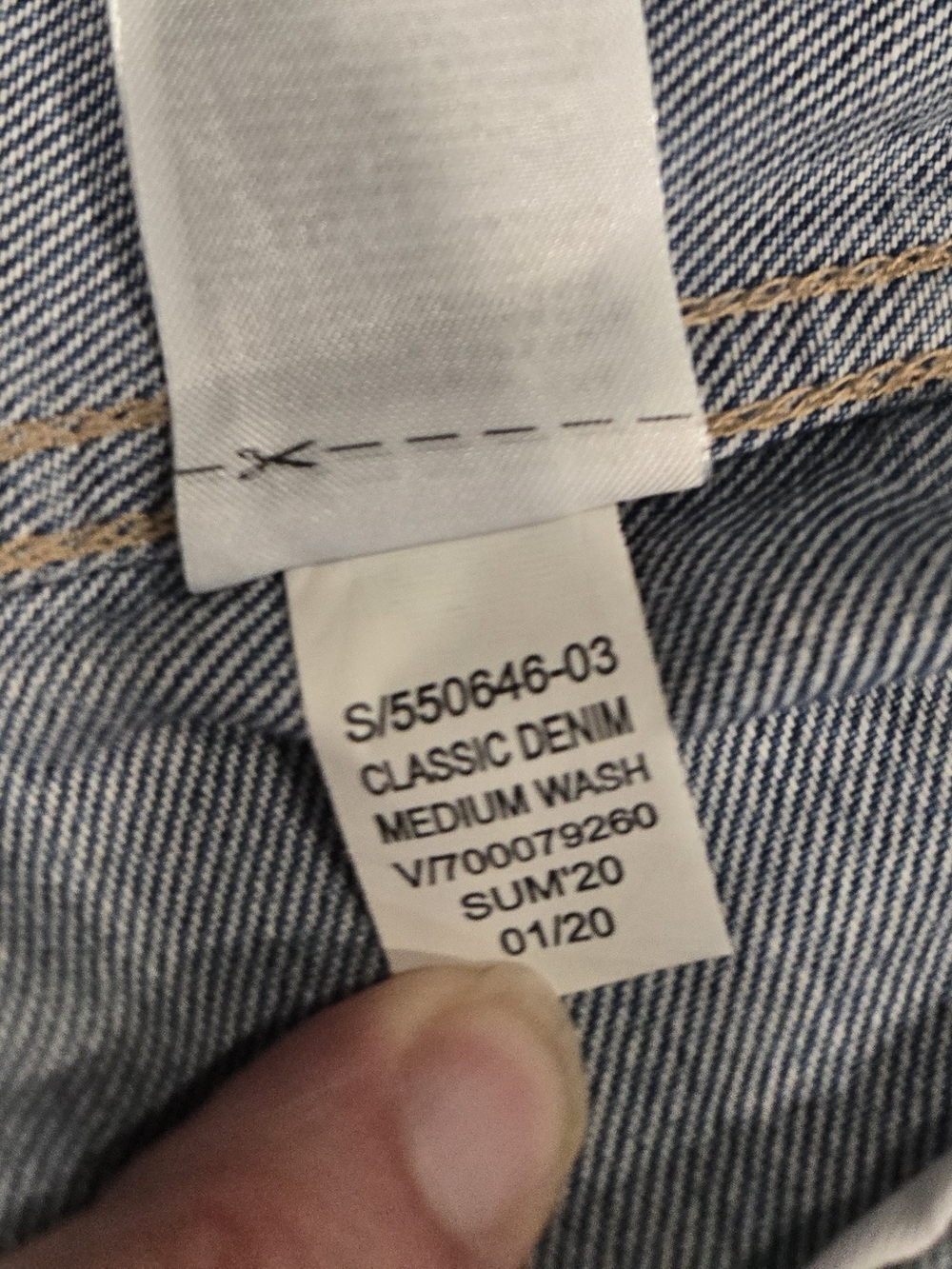 Banana Republic Classic Blue Denim Jacket - Picture 4 of 9